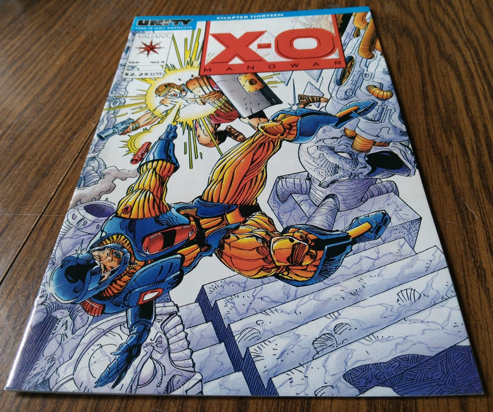 X-O Manowar #8 September 1992 Valiant Comics